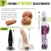 PR&Oacute;TESE PENIANA16X4CM COM VIBRO CYBER DILDO - BEGE