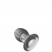 PLUG ANAL C/ RANHURAS EM RELEVO E TÚNEL INTERNO VAZADO 6CM