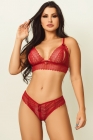 CONJUNTO SENSUAL SEM BOJO E CALCINHA SECRETÁRIA Ref.: 2456