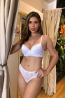 CONJUNTO FEITO EM RENDA- COM BOJO E COM ARO- ACOMPANHA CALCINHA FIO EM RENDA Ref.: 2442